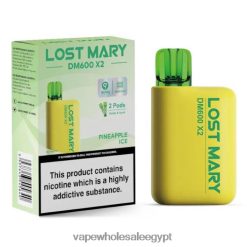 2R86DB477 - Vape بالجملة ثلج الأناناس LOST MARY DM600 X2