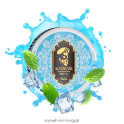 2R86DB63 - Disposable Vape مصر المنثول ALIBARBAR كيس النيكوتين