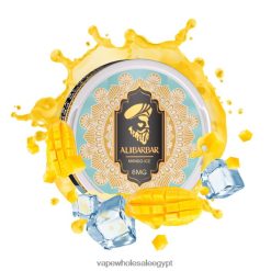 2R86DB68 - شراء Vape بالجملة جليد المانجو ALIBARBAR كيس النيكوتين