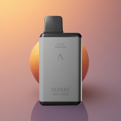 Adalya AD 10000 Puffs السيدة القاتلة باللون الرمادي الفضائي وبطارية 650 ميلي أمبير