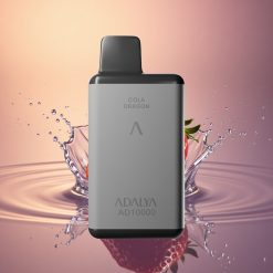 Adalya AD 10000 Puffs انفجار الفراولة مع 650 مللي أمبير و 14 مل