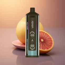 Adalya ADL 16000 PRO Puffs تبغ الكاسترد الحلو مع شاشة رقمية و 1000 مللي أمبير