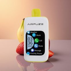 AirFuze Smart Pro 40000 Puffs الفراولة الموز مع نيكوتين 5٪ وشاشة لمس
