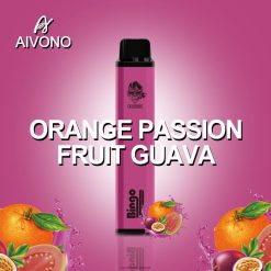 Aivono AIM BINGO 4000 جوافة برتقال باشن فروت - R6RTR132 Vape مصر