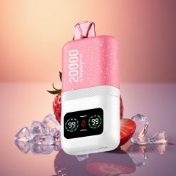 Aivono Aim Magic 20000 Puffs توت بري مثلج بنسبة 3% نيكوتين و 600 مللي أمبير