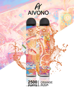 Aivono AIM SNAKE 2500 صودا البرتقال - R6RTR314 Disposable Vape مصر