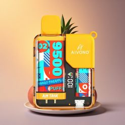 Aivono Aim Tank 9500 Puffs مانجو أناناس 650 مللي أمبير 5% نيكوتين