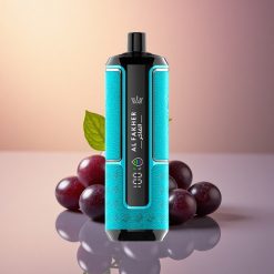 Al Fakher Crown Bar 15K Hypermax النعناع الكشمش الأسود مع بطارية 600 مللي أمبير وسعة سائل إلكتروني 22 مل