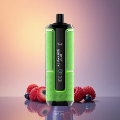 Al Fakher Crown Bar 15K Hypermax عصير الليمون الأزرق التوتي ببطارية 600 مللي أمبير وسعة 22 ملليلتر