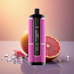 Al Fakher Crown Bar 15K Hypermax لوش آيس 6ملغ نيكوتين 600مللي أمبير