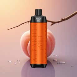 Al Fakher Crown Bar 8000 Crystal خوخ مثلج ببطارية 600mAh