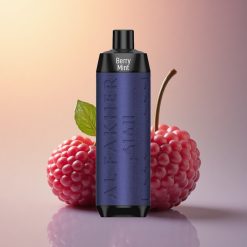 Al Fakher Crown Bar 8000 Crystal نعناع التوت مع 5 ملغ نيكوتين و600 مللي أمبير