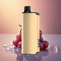 Alibarbar Ingot 9000 Puffs عنب جليد 2350 مللي أمبير