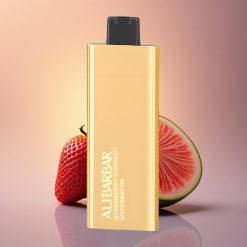 Alibarbar Pandora 7000 Puffs فراولة جوز الهند بطيخ بسعة 17 مل