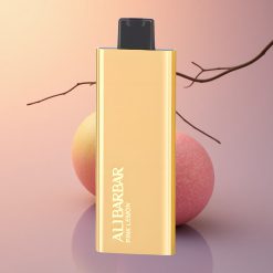 Alibarbar Pandora 7000 Puffs ليمون وردي 17 مل 1.0 أوم