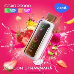Disposable Vape مصر سترونانا التنين 8HT808 VOZOL STAR 20000