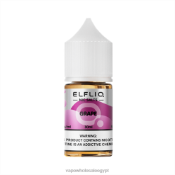 PD80P19 العنب ELFBAR ELFLIQ Nic Salt 30ml
