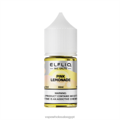 PD80P25 عصير الليمون الوردي ELFBAR ELFLIQ Nic Salt 30ml