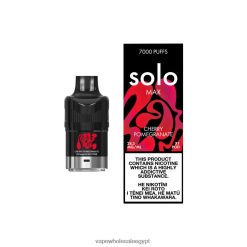 Vape بالجملة 844P2N83 - Solo MAX جراب الرمان الكرز