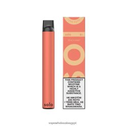 Vape مصر 844P2N6 - Solo vape القابل للتصرف نعناع الخوخ