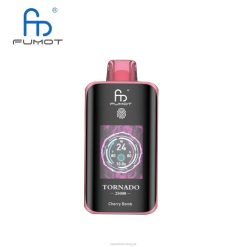 Vape Wholesale Supplier 00T0V4 قنبلة الكرز - Fumot Tornado 25000 سيجارة يمكن التخلص منها